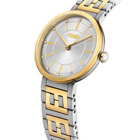 fendi watch with ff logo.